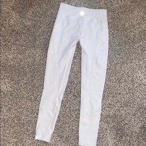 White Lululemon lemon leggings